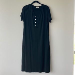 Nesting Olive Modern House Dress Nursing Gown